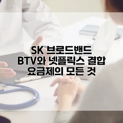 SK 브로드밴드 BTV와 넷플릭스 결합 요금제의 모든 것